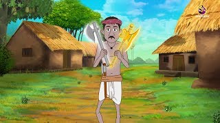 ईमानदार लकड़हारा  New Hindi Kahaniya  SSOFTOONS Hindi Kahani  Moral Stories in Hindi [upl. by Eulalie]