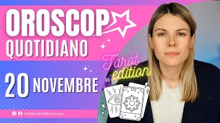 Oroscopo 20 Novembre [upl. by Sisenej]