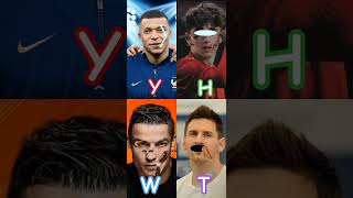 Y VS H VS W VS T VS RONALDO VS MESSI VS PELE VS H football [upl. by Ahsemad]