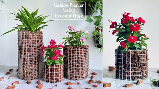 How to Make Mini Gabion Planters For Your Indoor Space  Gabion Planter Making IdeasGREEN DECOR [upl. by Nnayelsel667]