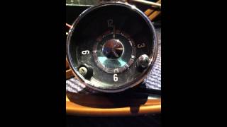 Volvo P1800 clock in fully working condition [upl. by Ailekahs]