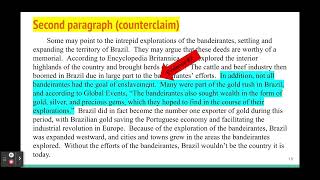 Counterclaim paragraph example and outline Claim  Counterclaim  Conclusion essayspeech [upl. by Wilek276]