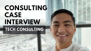 Tech Consulting Case Study Interview  Preparation amp Tips [upl. by Aicad]