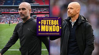 Futebol no Mundo 227 Clássico inédito na final inglesa Temos um campeonato na Alemanha [upl. by Ladiv275]