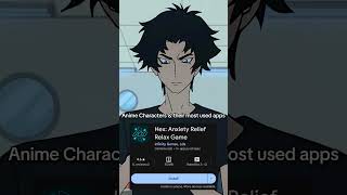 Anime characters amp the apps the mostly use anime codegeass onepunchman animememes [upl. by Gregg898]