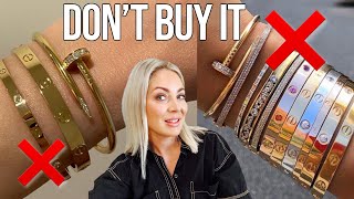 ❌ DONT BUY A Cartier LOVE Bracelet… Buy these instead Part 1 Billiexluxury [upl. by Aisatsan]