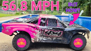 ULTIMATE Senton 3s BLX SPEED test 56 MPH on punch setting 1 [upl. by Gagliano]