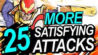 25 MORE Satisfying Attacks in Super Smash Bros Ultimate [upl. by Greer]