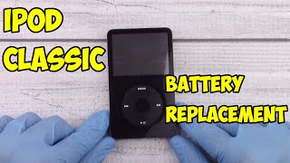 iPod Classic Battery Replacement [upl. by Aicetel]