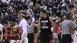 Harriton vs Lower Merion Basketball 2016 [upl. by Ilera]