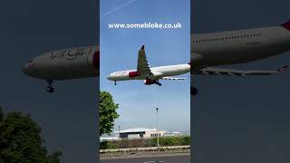 Virgin A330 Slow Motion [upl. by Hanikas]