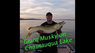 Chasing Giant Musky on Chautauqua Lake [upl. by Llecram745]