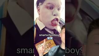 Smartschoolboy9 chased a kid 😳 scary creepy [upl. by Kennedy]