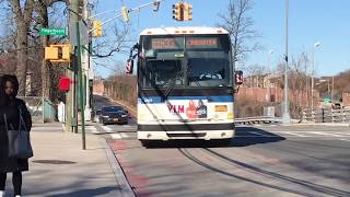 Midtown Bound 2016 Prevost X345 2665 SIM33C Express Bus At Narrows Road South amp Fingerboard Road [upl. by Atnohs863]