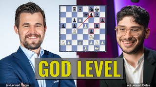 God level  Magnus Carlsen vs Alireza Firouzja  chesscom Speed Chess Ch 2024 [upl. by Aisats]