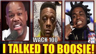 WACK 100 SAYS quotI TALKED TO BOOSIEquot ABOUT KODAK BLACK amp TEKASHI SONG COLLABORATION ON CLUBHOUSE 👀🎵😂 [upl. by Kevyn856]