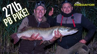 Monster pike caught deadbaiting on Chew Valley Reservoir [upl. by Digirb]