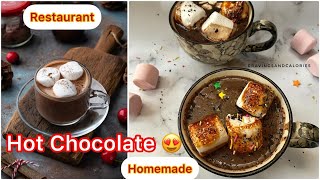 Hot Chocolate Recipe  Ready in just 15 mins  Easy and Quick with basic ingredients [upl. by Fran]