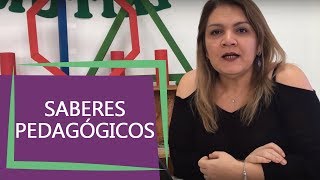 SABERES PEDAGÓGICOS PARA CONCURSOS  Saberes amp Dicas [upl. by Eleda]