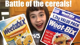 Weetabix 🇬🇧 VS Weetbix 🇦🇺  Battle of the cereals [upl. by Wende]