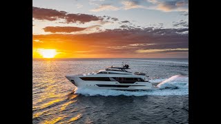 Luxury Flybridge Yacht  Ferretti Yachts 1000  Ferretti Group [upl. by Eduard378]