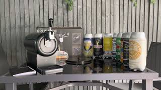 The Krups SUB home draft beer System Review [upl. by Coombs]