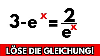 KANNST DU DIE GLEICHUNG AUS DEM MATHE ABI LÖSEN 🤔📝 Mathe Aufgabe Gleichung lösen [upl. by Golda]