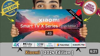 Xiaomi 43 Smart TV X Series 2024 Edition  Full Details Xiaomi Mi 43 Inch 4K  Android 4K TV 4K LED [upl. by Noteek572]