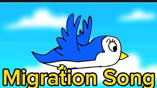 Birds migration song  migration song  migration song for kids  birds song [upl. by Senn]