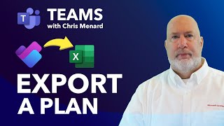 How to export a Plan from Teams Planner to Excel [upl. by Chester]