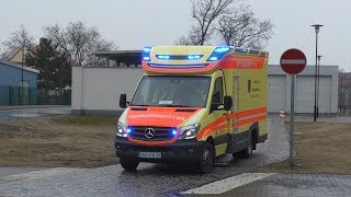 Neufahrzeug Neuer Tigis Europa RTW  Rettungsdienst Bernau [upl. by Ajile545]