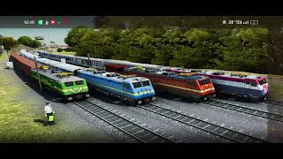 Chennai Central to Hazrat Nizamuddin jn Humsafar SF express train simulatr gm 🎮🎮 train game 🎮🎮 part1 [upl. by Marek550]