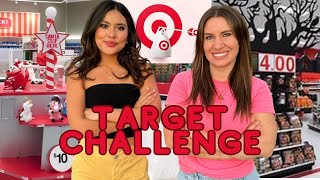 HALLOWEEN 🎃👻 VS CHRISTMAS 🎅🏻🎄 TARGET SHOPPING CHALLENGE ✨ [upl. by Singer]