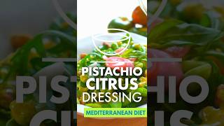 Pistachio Citrus Dressing  Healthy Mediterranean Diet Recipe [upl. by Haily]