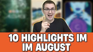 Meine Top 10 Brettspiel Highlights im August [upl. by Neirod72]