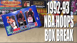 199293 NBA Hoops Series 2 box break Shaq Rookie [upl. by Tisha]