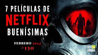 ¿No sabes qué ver 7 Buenas Películas Atrapantes en NETFLIX  Fotograma 24 con David Arce [upl. by Gizela]