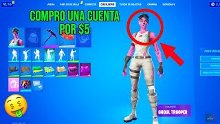 COMPRO UNA CUENTA DE FORTNITE POR 5😱 [upl. by Sivrahc]