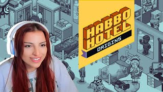 Habbo Hotel Origins Scams Falling Furni amp Pools OPEN [upl. by Eirok463]