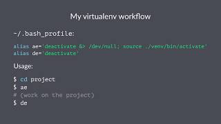 Working Effectively with Python Virtual Environments Virtualenv [upl. by Ardnuyek314]