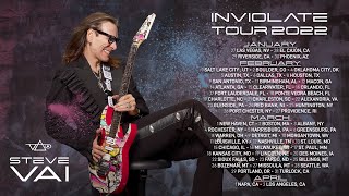 Steve Vai INVIOLATE US Tour 2022 [upl. by Urien]