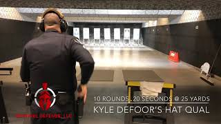 Shooting Kyle Defoor’s Hat Qual pistol [upl. by Ahsieit303]