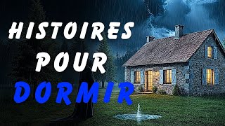 Histoires Vraiment Effrayantes Pour Dormir  Sons de Pluie  Écran Noir  Vol11 [upl. by Larret]