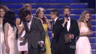 American Idol 2011 Winner Announced Live HQflv [upl. by Sucrad]