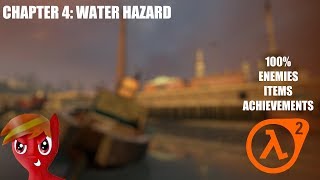 HalfLife 2 100 Walkthrough Chapter 4 Water Hazard [upl. by Ahsenyt]