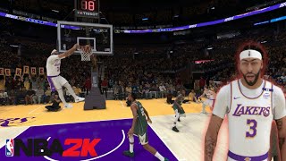 Anthony THE BROW Davis Is UNSTOPABLE In NBA 2K25 Play Now Online [upl. by Noskcaj]