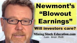 Newmont Likely to Announce “Blowout” Quarterly Earnings Next Week says Pro Investor David Erfle [upl. by Ycniuqed]