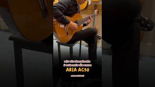 Test âm thanh guitar classic Aria AC50 [upl. by Newra953]