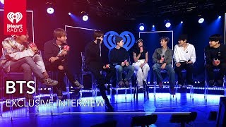 BTS Talks With Halsey  More  iHeartRadio LIVE [upl. by Acirea586]