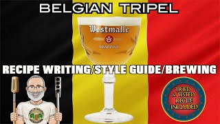 Belgian Tripel Beer Recipe Writing Brewing amp Style Guide With Co fermentation [upl. by Pren]